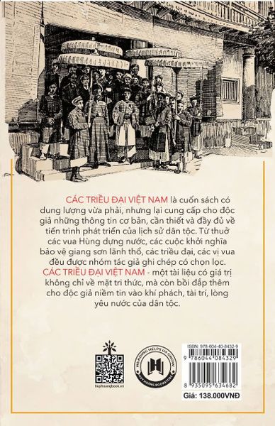 CÁC TRIỀU ĐẠI VIỆT NAM - TÁI BẢN 2025