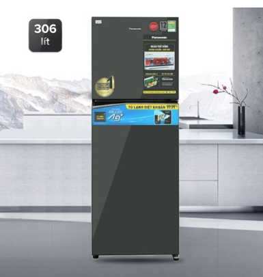Tủ lạnh Panasonic Inverter 306 lít NR-TV341VGMV