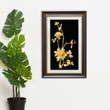 Tranh Hoa Mẫu Đơn mạ vàng 24K