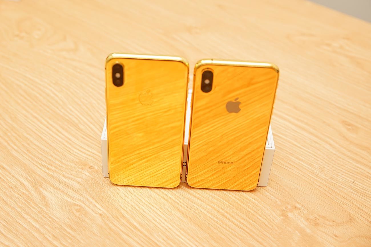 mua iphone XS max phiên bản mạ vàng 24K tại Hà Nội,HCM, độ vàng điện thoại iphone