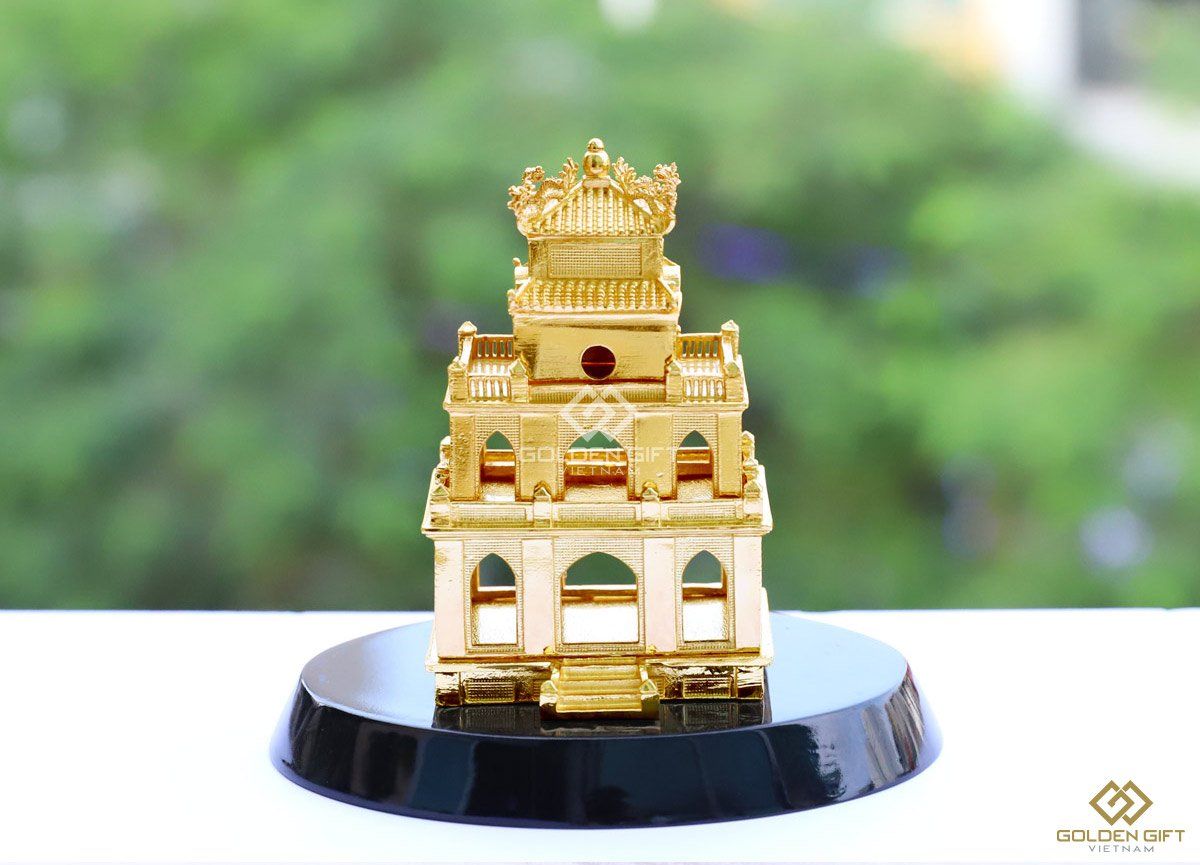 Tháp Rùa Mạ Vàng 24K, Quà tặng biểu tượng của Thủ Đô Hà Nội năm ...