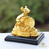 Tượng Chuột phong thủy mạ vàng 24K