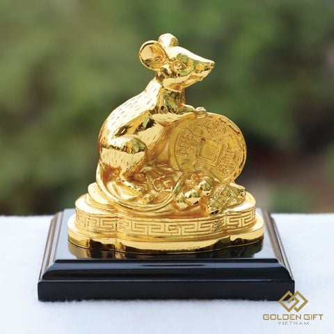 Tượng Chuột vàng phong thủy