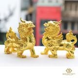 Tượng Tỳ Hưu mạ vàng 24K