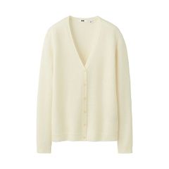 Cardigan merino nữ cổ V Uniqlo - 078950