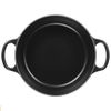 Nồi gang Le Creuset Bräter rund Evo 22cm Schwarz Matt