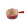 Quánh gang không nắp LeCreuset Schwenkkasserolle Kirsche - màu đỏ