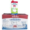 Sữa tươi nguyên kem, ít béo Ba Lan Mlekovita Ambrowskie, hộp 1 lít