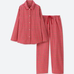 Bộ đồ nữ kẻ đỏ Uniqlo - 411051