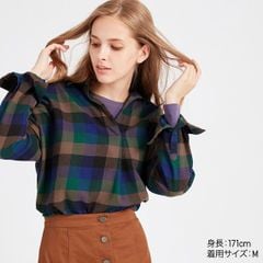 Áo sơ mi Nữ dài tay Uniqlo - Thu đông - 421714