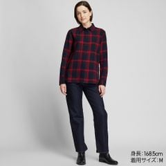 Áo sơ mi nữ dài tay Uniqlo 422008