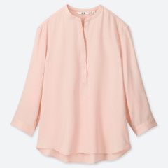 Áo sơ mi Nữ cổ tim Uniqlo - 414139