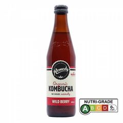 Trà Kombucha Hữu Cơ Hương Vị Quả Mọng 330ml