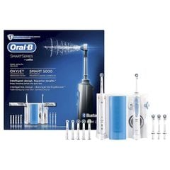 Bộ tích hợp Tăm nước Oral B Oxyjet và Bàn chải đánh răng điện Oral B Smart 5000 kết nối Bluetooth