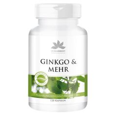 Viên uống Ginkgo Merh Warnke bổ não, phòng ngừa tai biến - 120 viên