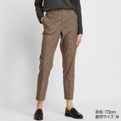 Quần cạp chun kẻ dạ nữ Uniqlo - 421632