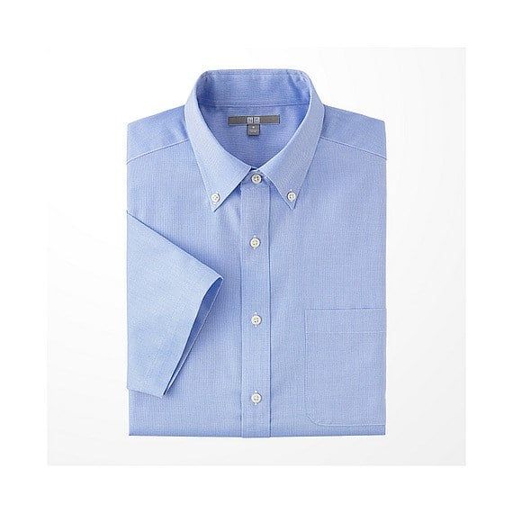 Áo sơ mi cộc tay nam Uniqlo