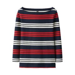 Áo len nữ kẻ ngang Uniqlo - 149253