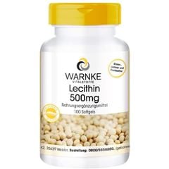 Viên uống chiết xuất mầm đậu nành Lecithin Warnke - 100 viên