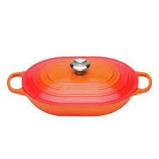 Nồi chảo gang ovan LeCreuset Bräter Oblong