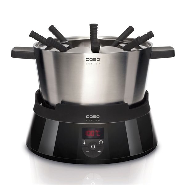 Set nồi lẩu fondue bếp từ CASO Induktions-FonDue schwarz