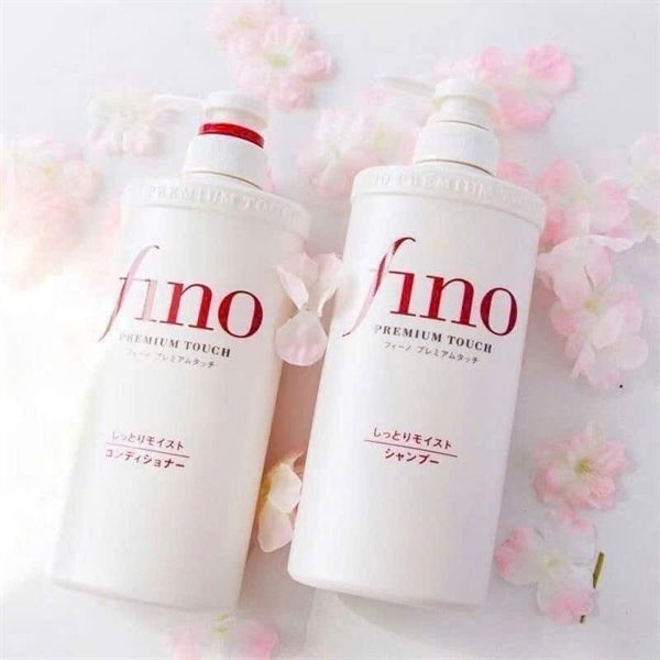 Cặp dầu gội xả Fino Premium Touch - cho tóc luôn