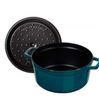 Nồi tròn Staub Cocotte Mer 26 cm - màu xanh cổ vịt