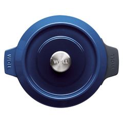 Nồi Tròn Woll Iron Casserole 28 cm Cobalt Blue