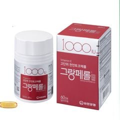 Viên uống Vitamin E đỏ 1000 IU chống lão hóa