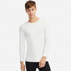 Áo giữ nhiệt nam cổ tròn Heattech Uniqlo