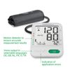 Máy đo huyết áp bắp tay Medisana BU 586 - đọc kết quả giọng nói
