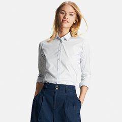 Áo sơ mi kẻ dài tay Nữ Uniqlo - 164503