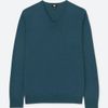 Áo len nam Merino Uniqlo cổ tim - 409171