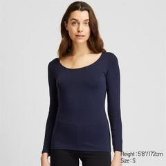 Áo giữ nhiệt nữ cổ tròn Extra Warm Uniqlo