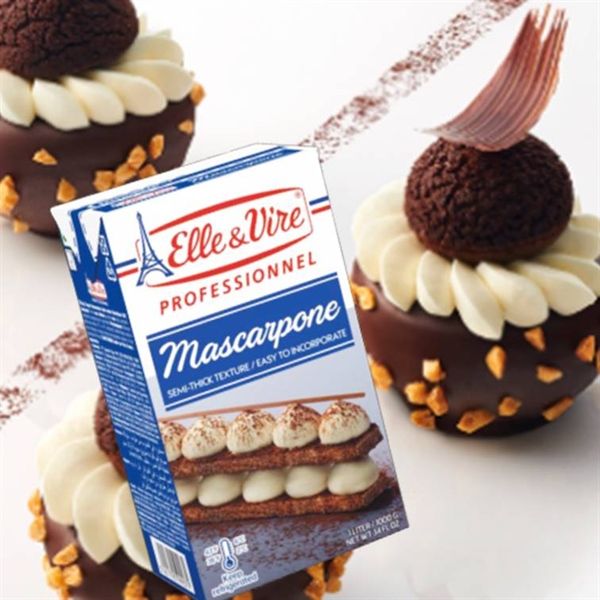 Pho mai kem mascarpone Elle &Vire 1lit