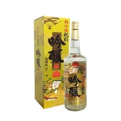 Rượu Sake Takara Shozu vảy vàng màu trắng 1.8 lít