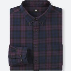 Áo Sơ Mi Kẻ Nam Dài Tay Uniqlo - Thu đông - 411905