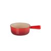 Quánh gang không nắp LeCreuset Schwenkkasserolle 18cm Kirsche - màu đỏ