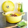 Nồi gang Le Creuset Bräter rund Evo 24cm gelb màu vàng