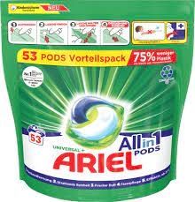 Túi viên giặt giữ màu ARIEL Vollwaschmittel Pods 53 viên