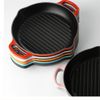 Chảo gang nướng vuông 2 tay cầm LeCreuset Grillpfanne 30cm Kirsche