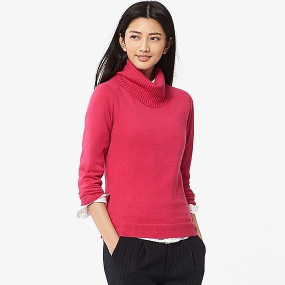 Áo len nữ cổ lọ Uniqlo  chính hãng  Sale off 50  Mua hàng trực tuyến  giá tốt nhất