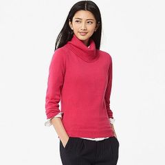 Áo len Cashmere nữ cổ lọ Uniqlo - 159201