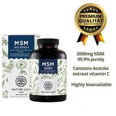 Viên uống Nature Love Msm Mit VItamin C bổ xương khớp