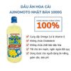 Dầu ăn hạt cải Nhật Bản - 1l - Thùng 10 chai - An toàn, chất lượng