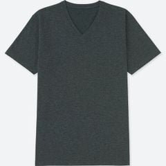 Áo phông nam cộc tay cổ tim Uniqlo - 404134