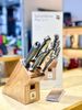 Bộ dao WMF Messerblock Spitzenklasse Plus Stahl 6-teilig kèm giá