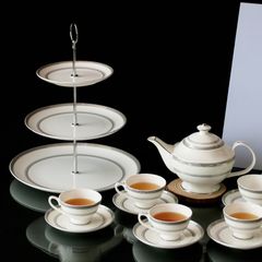 Bộ đĩa 3 tầng sứ xương Imperial London Hoàng gia Anh