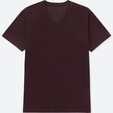 Áo phông nam cộc tay cổ tim Uniqlo - 408965