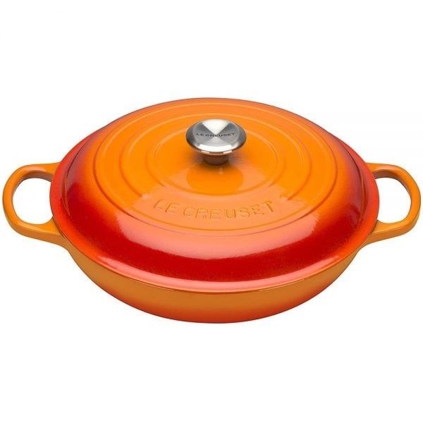 Nồi gang tròn dẹt LeCreuset Gourmet Profitopf Evo 30cm